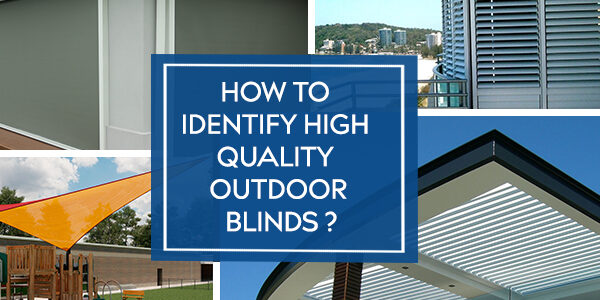 Outdoor blinds