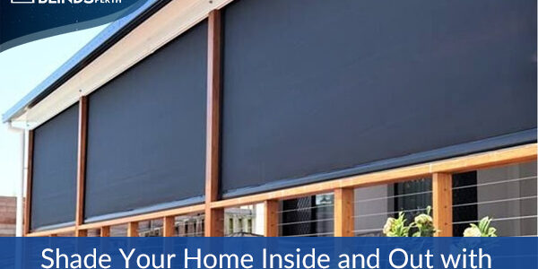 Outdoor roller blinds